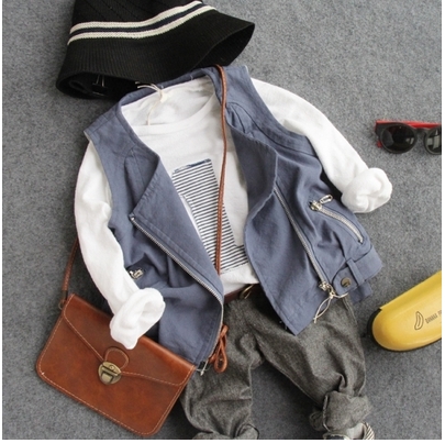 Gilet enfant en Toile de coton - Ref 2069470