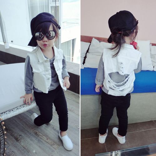 Gilet enfant en toile - Ref 2069633
