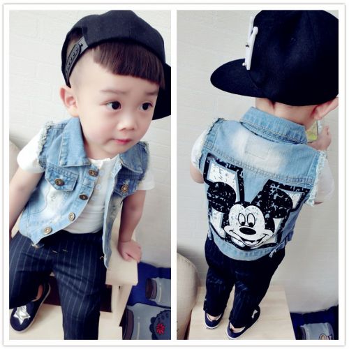 Gilet enfant en toile - Ref 2069935