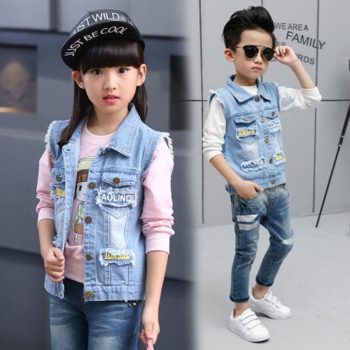 Gilet enfant en toile - Ref 2069966