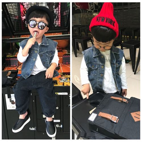 Gilet enfant CBEZ.KIDS en toile - Ref 2070135