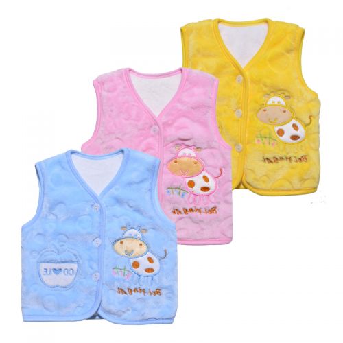 Gilet enfant YINGBIJIA en flanelle - Ref 2070420