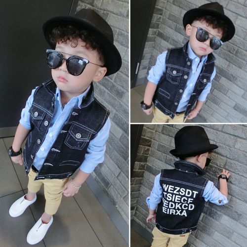 Gilet enfant MMY-MJ en toile - Ref 2070432