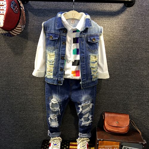 Gilet enfant en toile - Ref 2070512