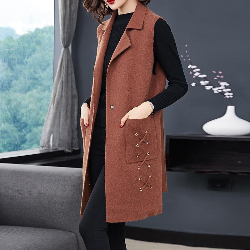 Gilet femme HIRONDELLE CHRYSALIDE en Tricot - Ref 3316342