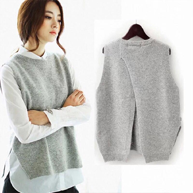 Gilet femme INDEPENDANCE en Tricot - Ref 3316589