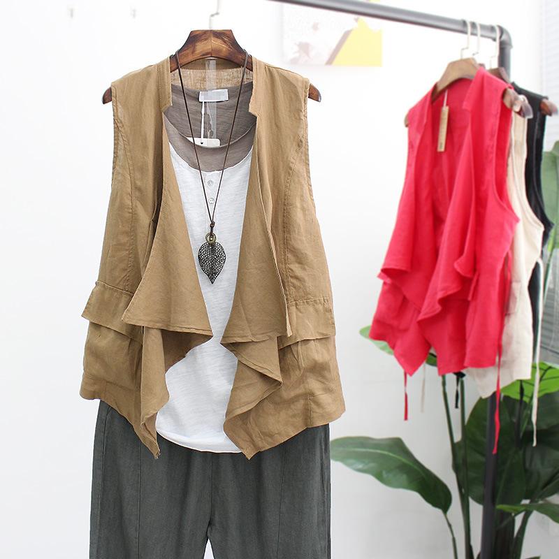 Gilet femme en Chanvre - Ref 3316756