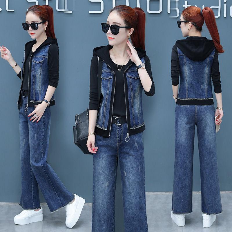 Gilet femme en Denim coton - Ref 3316771
