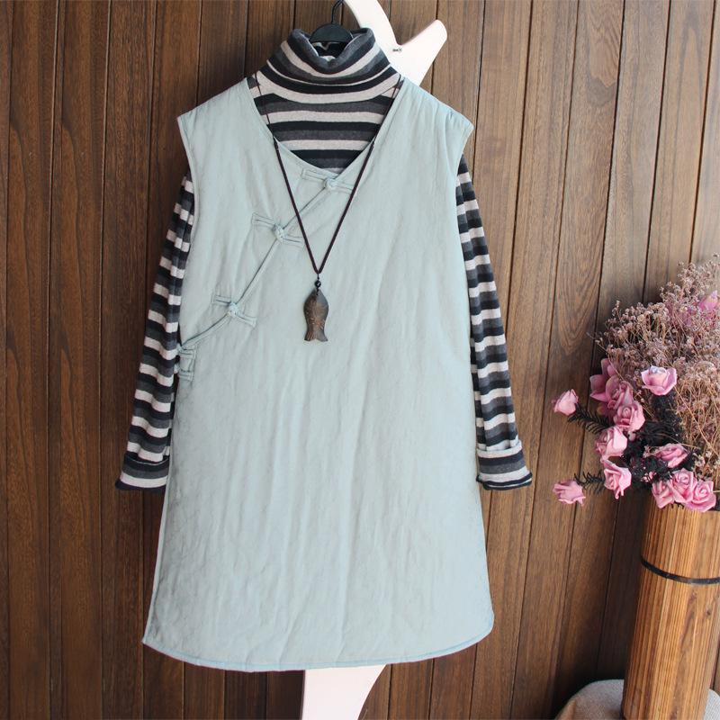 Gilet femme en Coton et lin - Ref 3316990