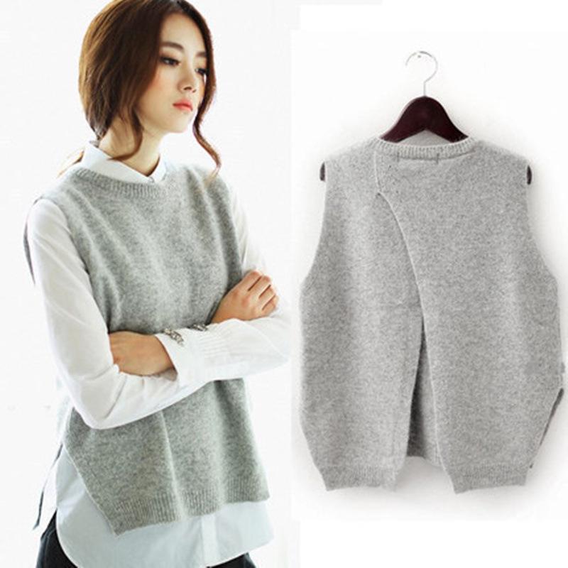 Gilet femme LEYBOR en Tricot - Ref 3317109