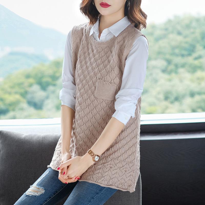 Gilet femme HIRONDELLE CHRYSALIDE en Tricot - Ref 3317243