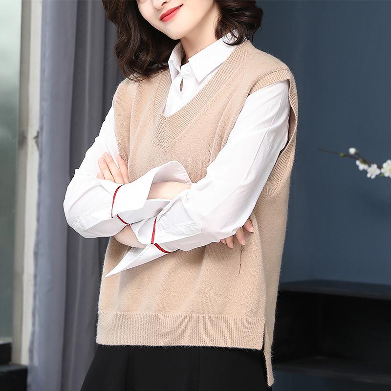 Gilet femme LIUSSHE en Tricot - Ref 3317304