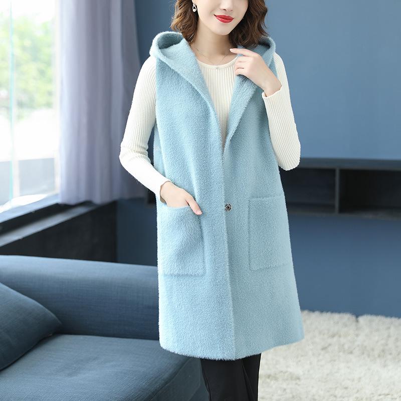 Gilet femme HIRONDELLE CHRYSALIDE en Tricot - Ref 3317319