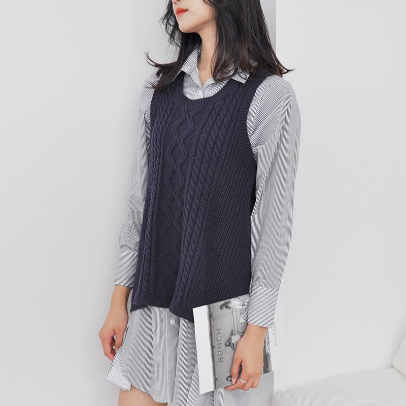 Gilet femme YAN CHUO en Coton clair - Ref 3317341