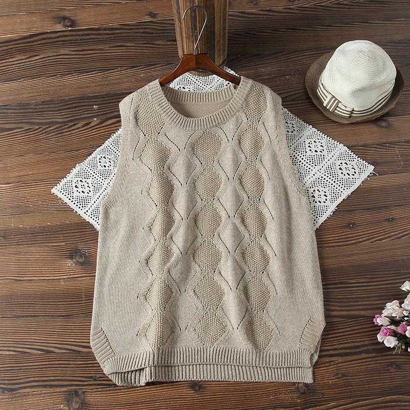 Gilet femme en Melange de poils lapin - Ref 3317343