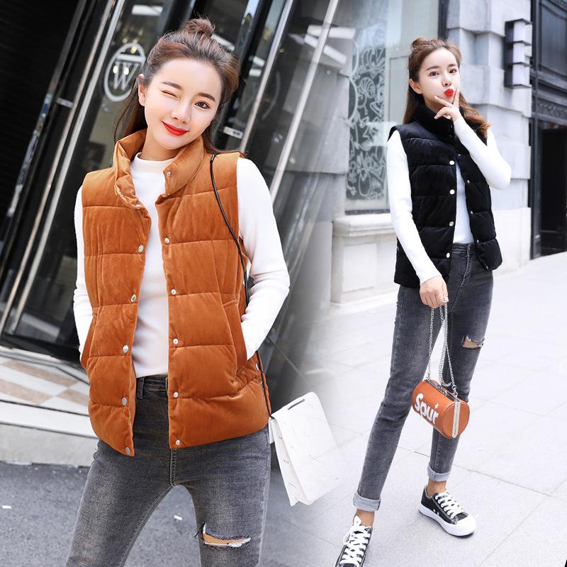 Gilet femme en Velours d or - Ref 3317344