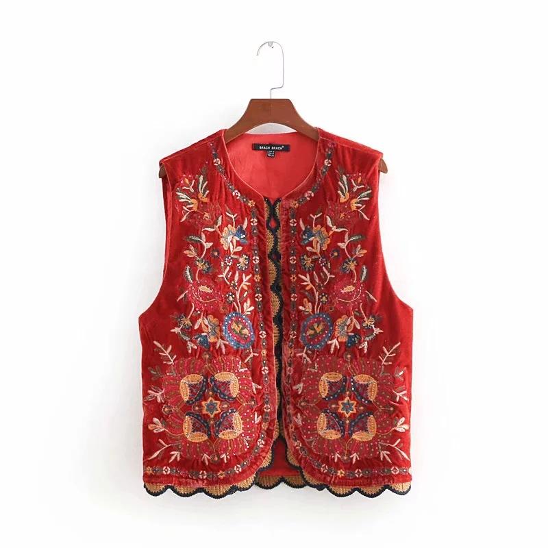 Gilet femme en Velours d or - Ref 3317544