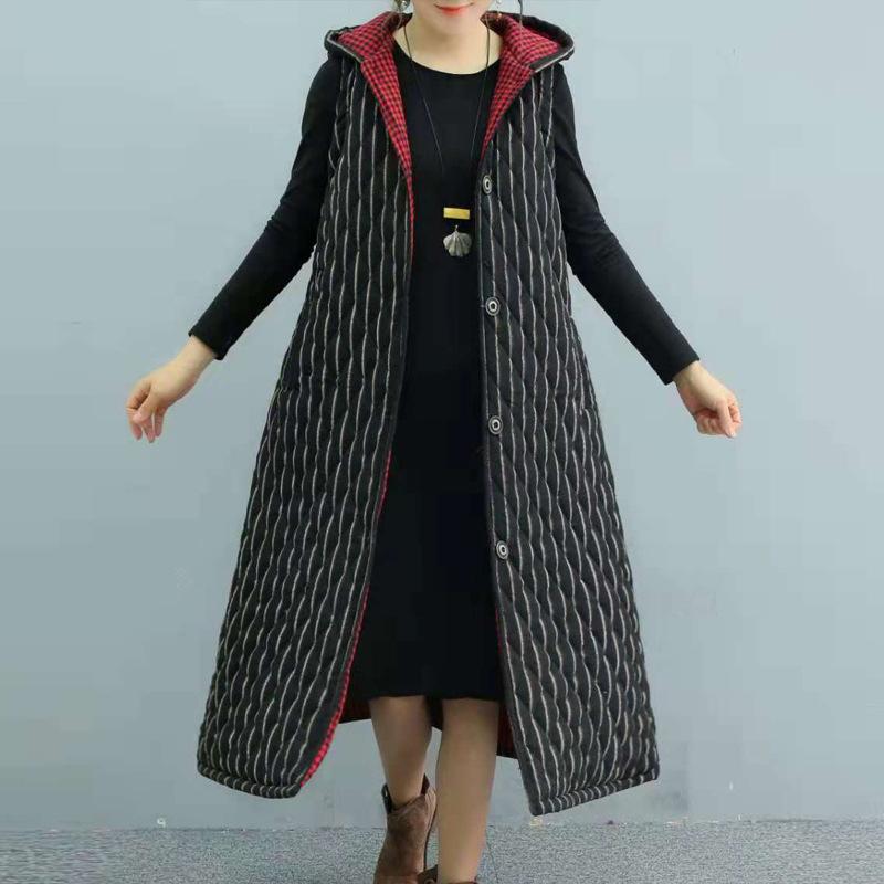 Gilet femme en Coton et lin - Ref 3317565