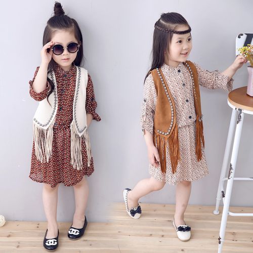 Gilet fille en mélange - Ref 2070624