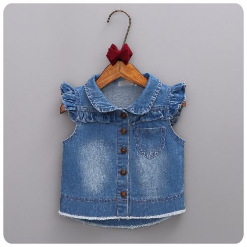 Gilet fille en toile - Ref 2070647