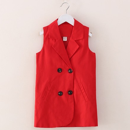 Gilet fille en coton - Ref 2070687