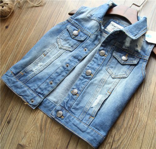 Gilet fille en Toile de coton - Ref 2070710