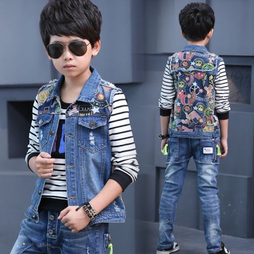 Gilet fille en toile - Ref 2070719