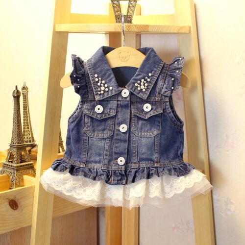 Gilet fille en toile - Ref 2070801