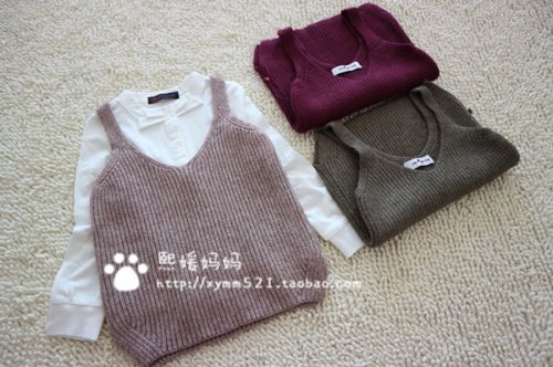 Gilet fille en mélange - Ref 2070874