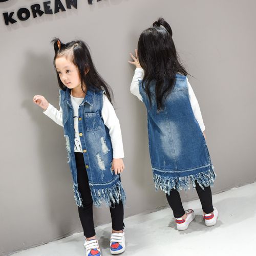 Gilet fille en toile - Ref 2070922