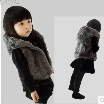 Gilet fille en laine - Ref 2070925