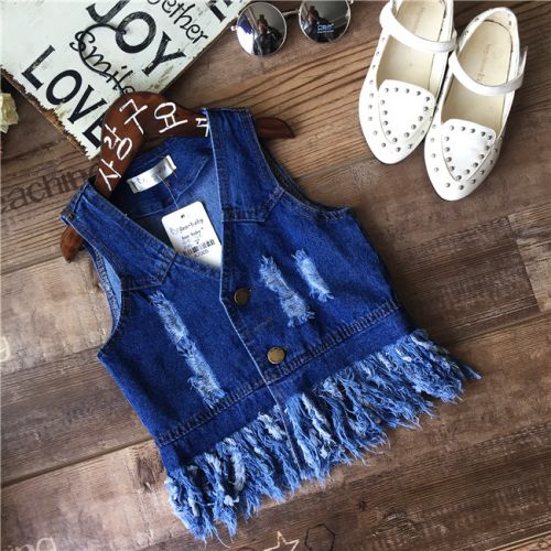 Gilet fille BABY en toile - Ref 2070932