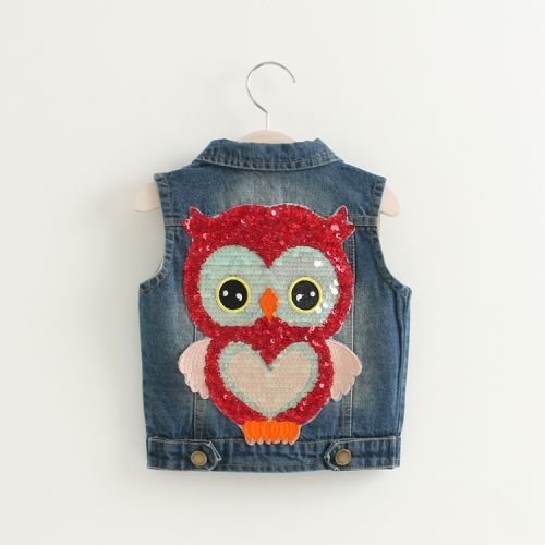 Gilet fille en toile - Ref 2070992