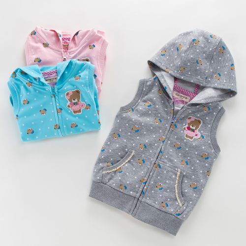 Gilet fille CLEVER STAR en Toile de coton - Ref 2071030