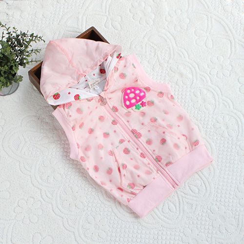 Gilet fille en Toile de coton - Ref 2071097