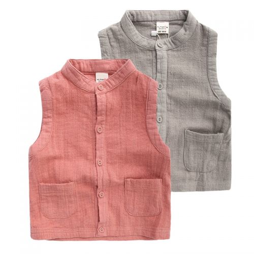 Gilet fille en Toile de coton - Ref 2071226