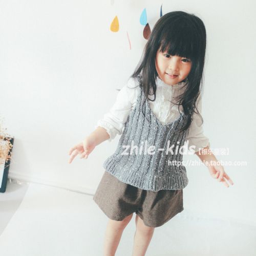 Gilet fille en Toile de coton - Ref 2071233