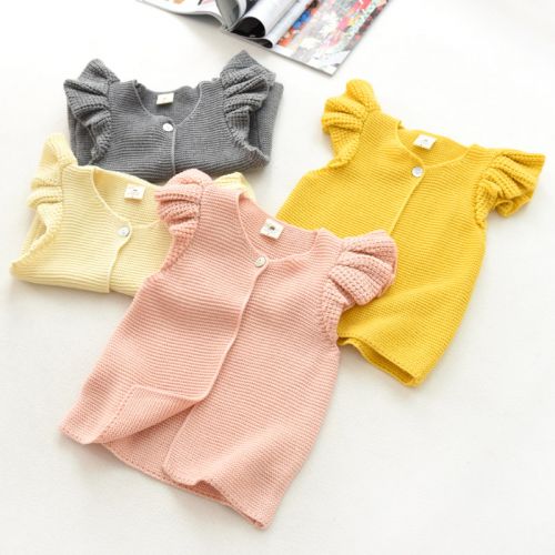 Gilet fille en laine - Ref 2071245