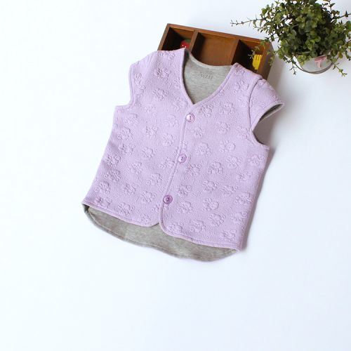 Gilet fille en coton - Ref 2071275