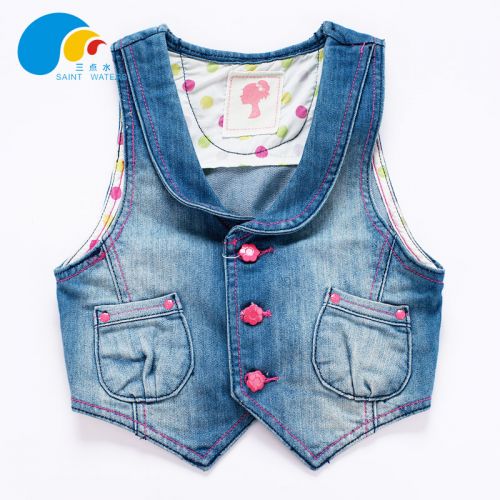 Gilet fille SAINT WATERS en toile - Ref 2071279