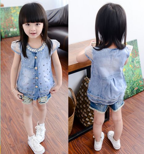 Gilet fille en toile - Ref 2071281