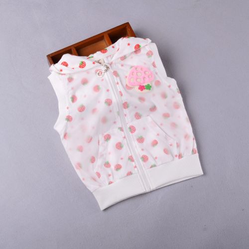 Gilet fille en coton - Ref 2071472