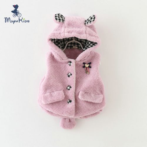 Gilet fille en flanelle - Ref 2071490