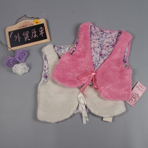 Gilet fille en laine - Ref 2071559