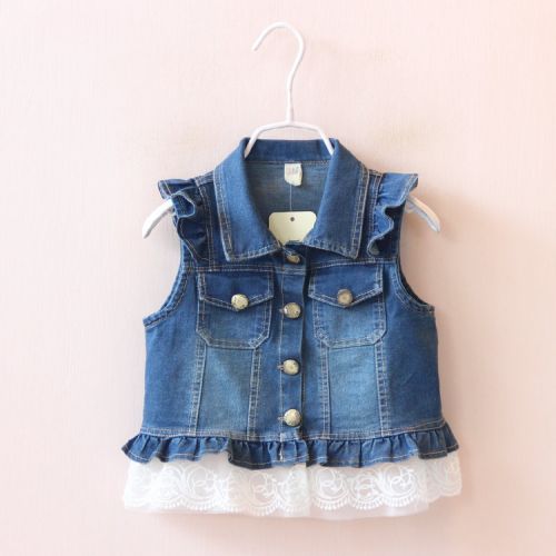 Gilet fille en toile - Ref 2071649
