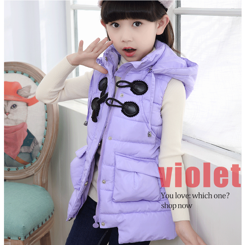 Gilet fille en fibre - Ref 2071653
