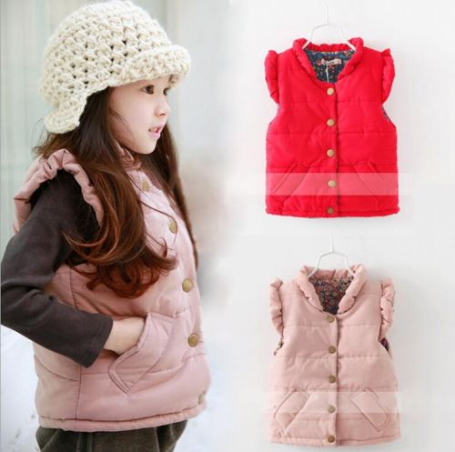 Gilet fille en coton - Ref 2071697