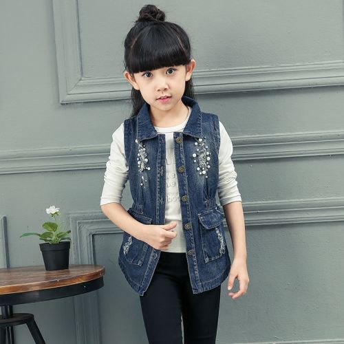 Gilet fille en toile - Ref 2071766