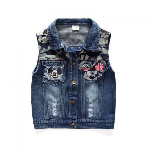 Gilet garçon en toile - Ref 2067005