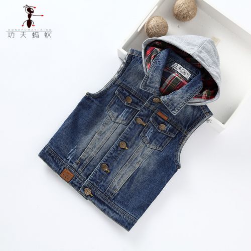 Gilet garçon en toile - Ref 2067078
